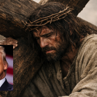 God. Jezus. Trump. Een grens over?